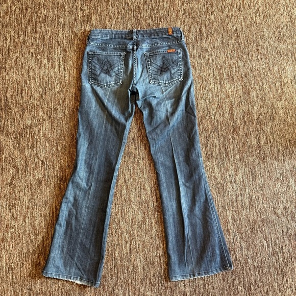 Vintage 7 For All Mankind A Pocket Dark Wash Jeans size 28 - Picture 2 of 9
